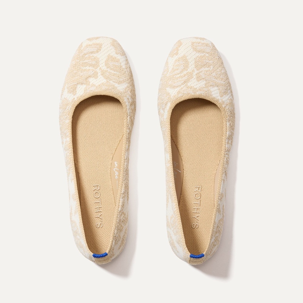 Rothy's The Max Square - White Chantilly Size 7